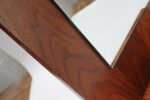 Mid-Century American Modern Walnut Wall or Tabletop Mirror - Image 11