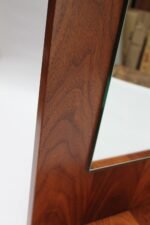 Mid-Century American Modern Walnut Wall or Tabletop Mirror - Image 10