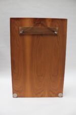 Mid-Century American Modern Walnut Wall or Tabletop Mirror - Image 7