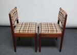 Set of Four Mid-Century American Modern Walnut Dining Chairs After Jens Risom - Image 5