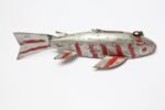 Set of Five Small American Folk Art Fish Decoys - Image 14