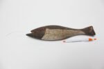 American Folk Art Carved Fish Decoy - Image 3