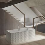 David Palombo Iron and Stone Menorah - Image 4