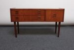 Petite Danish Modern Oak Chest - Image 2