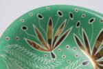 Art Deco Mint Green and Gold Leaf Ceramic Bowl by Waylande Gregory - Image 11