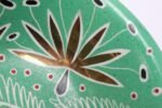 Art Deco Mint Green and Gold Leaf Ceramic Bowl by Waylande Gregory - Image 12
