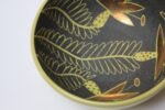 Small Art Deco Chartreuse and Gold Leaf Ceramic Bowl by Waylande Gregory - Image 13