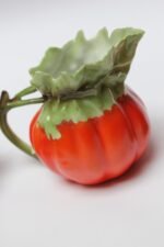 Six-Piece Royal Bayreuth Bavarian Porcelain Figural "Tomato" Tea Set - Image 8