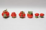 Six-Piece Royal Bayreuth Bavarian Porcelain Figural "Tomato" Tea Set - Image 5