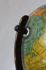 Mid-Twentieth Century Illuminated Terrestrial Glass Globe by George F. Cram - Image 22