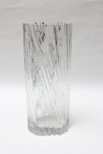 Large Mid-Century Modern Glass Vase by Tapio Wirkkala - Image 3