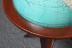 Illuminated Glass World Globe on Mahogany Stand by Edward Wormley for Dunbar - Image 12