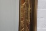 Vintage Acid-Etched Brass Wall Mirror by Bernhard Rohne for Mastercraft - Image 15