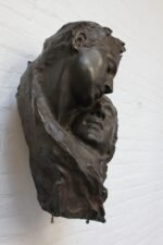 Fortini Cast Bronze Figural Relief Sculpture - Image 2