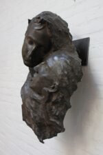 Fortini Cast Bronze Figural Relief Sculpture - Image 3