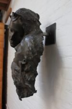 Fortini Cast Bronze Figural Relief Sculpture - Image 4