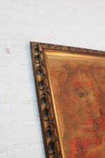 Iris Brody Oil Wash on Masonite Figural Study - Image 5