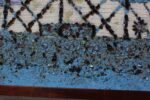 Folk Art USS Constitution Mixed Media Sea Glass Mosaic on Board - Image 5