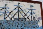 Folk Art USS Constitution Mixed Media Sea Glass Mosaic on Board - Image 7