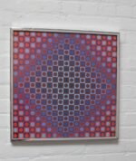 Victor Vasarely "Boglar" Op Art Lithograph - Image 2