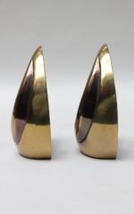 Pair of Ben Seibel for Jenfredware Brass "Flame" Bookends - Image 5