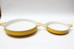 Mid-Century Modern Jens Quistgaard for Dansk Yellow "Kobenstyle" Paella Pan - Image 12