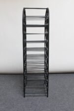 Freestanding Wrought Iron Wine Rack by Arthur Umanoff - Image 5