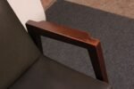 Mid-Century American Modern Three-Seat Walnut Bench - Image 16