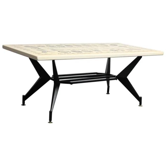 Vintage Italian Piero Fornasetti “Cammei” Coffee Table