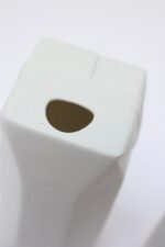 Set of Post-Modern Rosenthal Germany "Do Not Litter" Bisque Porcelain Vessels - Image 9