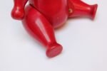 Vintage Italian Articulated Jointed Red Wooden Bear - Image 20
