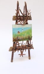 Folk Art Tree Branch Tabletop Easel - Image 8