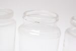 Single French Antique Blown Cylindrical Clear Glass Jar, Ten Available - Image 16