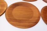 Set of Ten Danish Modern Teak Dinner Plates by Langva - Image 5