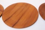 Set of Ten Danish Modern Teak Dinner Plates by Langva - Image 13