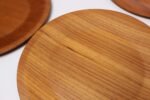 Set of Ten Danish Modern Teak Dinner Plates by Langva - Image 15