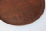 Collection of Four Large Swedish Modern Round Teak Trays - Image 8