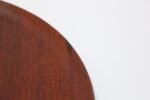 Collection of Four Large Swedish Modern Round Teak Trays - Image 14