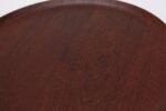 Collection of Four Large Swedish Modern Round Teak Trays - Image 15