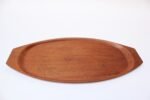 Sculptural Swedish Modern Teak "Gondola" Tray by Tapio Wirkkala for Kalmar - Image 5