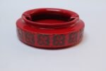 Mid-Century Italian Modern Ceramic Ashtray With Floral Motif - Image 2