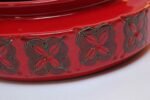Mid-Century Italian Modern Ceramic Ashtray With Floral Motif - Image 9