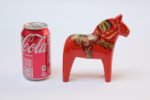 Mid-Century Swedish Modern Hand-Painted Dala Horse by Nils Olsson - Image 5