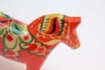 Swedish Modern Hand-Painted Dala Horse Designed by Nils Olsson - Image 7