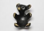 Blackened Brass Bear Candleholder/Figurine by Walter Bosse and Herta Baller - Image 2