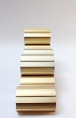 Mid-Century Modern Anodized Gold Aluminum Modular Wine Rack - Image 12