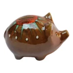 Mid-Century Italian Modern Ceramic Piggy Bank by Bertoncello