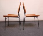 Pair of Mid-Century Modern Maple and Iron "Shovel" Chairs by Paul Mccobb - Image 4