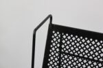 Large Mid-Century Modern Free-Standing Collapsable Metal Magazine Rack - Image 11