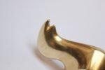 Brazilian Modernist Brass Rhino by Alvaro Franklin da Silveira - Image 8